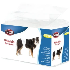 Letzte Chance Sparpaket 2 x Trixie Windeln für Rüden Hunde Hygiene Inkontinenz Markieren M - L